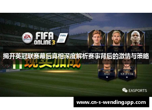 揭开英冠联赛幕后真相深度解析赛事背后的激情与策略 揭开英冠联赛幕后真相深度解析赛事背后的激情与策略